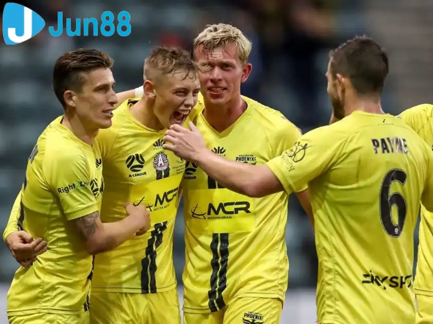 Wellington Phoenix liệu có thắng được Heidelberg Utd đang thăng hoa để giành vé vào bán kết? (Ảnh: Telecom Asia Sport)