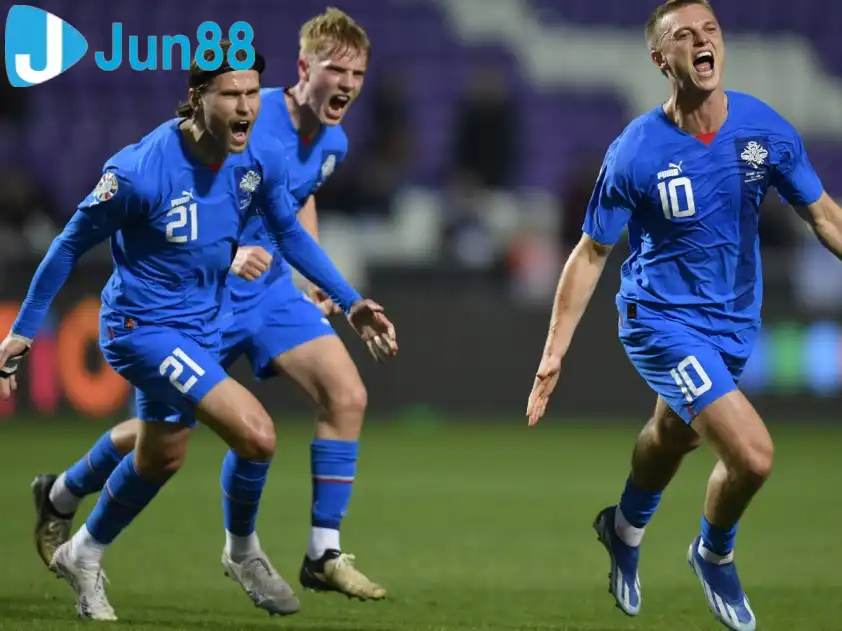 Iceland quyết tâm có điểm ở trận đấu tới (Ảnh: ESPN)